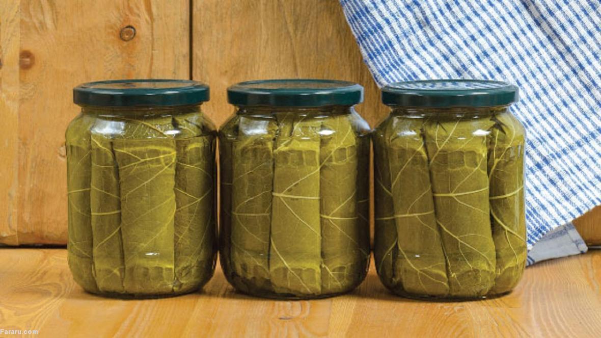 کنسرو برگ مو