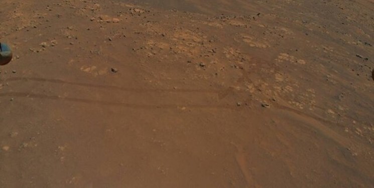 تصاویر مریخ توسط بالگرد نبوغ