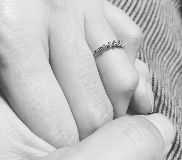 حلقه ازدواج نویدمحمدزاده و فرشته حسینی