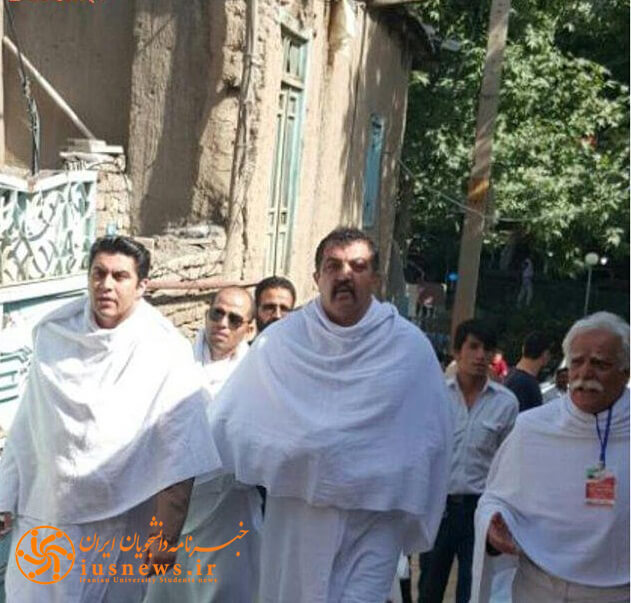 بازیگر ایرانی در حج