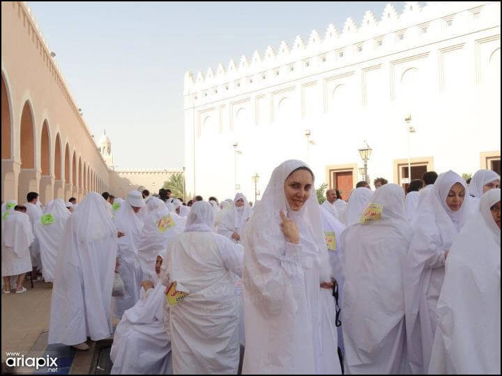 بازیگر ایرانی در حج