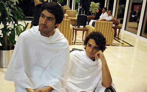 بازیکنان ایرانی در مکه