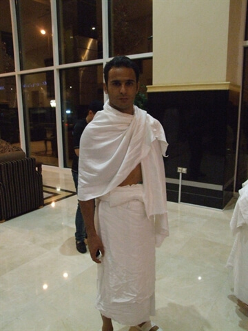 آرش برهانی در حج