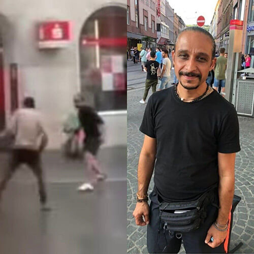 ایرانی ناجی در آلمان