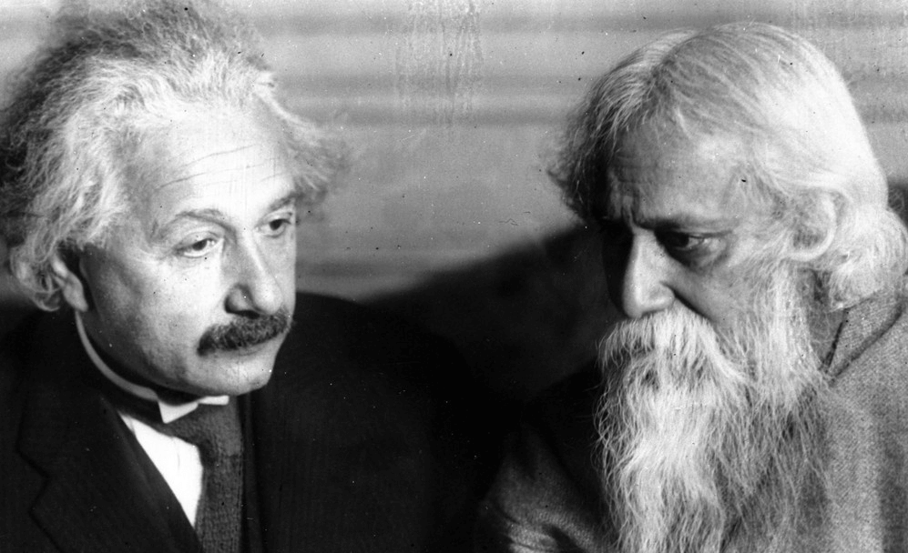 تاگور و انیشتین