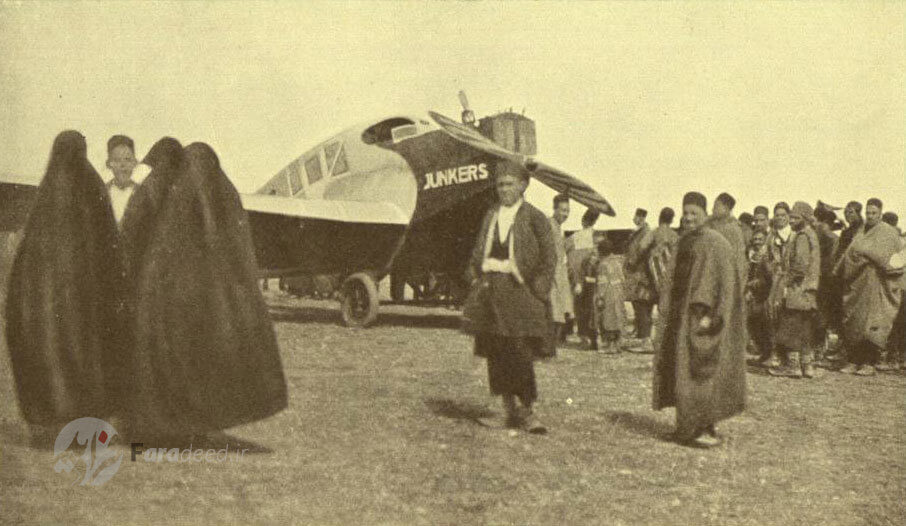 عکسی از اولین هواپیمای خریداری شده تاریخ ایران