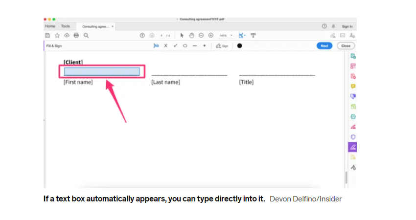 روش‌های تایپ کردن روی فایل PDF