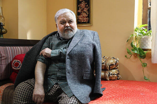 اکبر عبدی در روزهای آبی