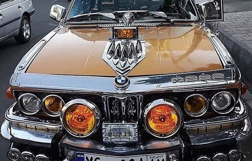 طراحی جالب BMW قدیمی توسط یک شهروند زنجانی