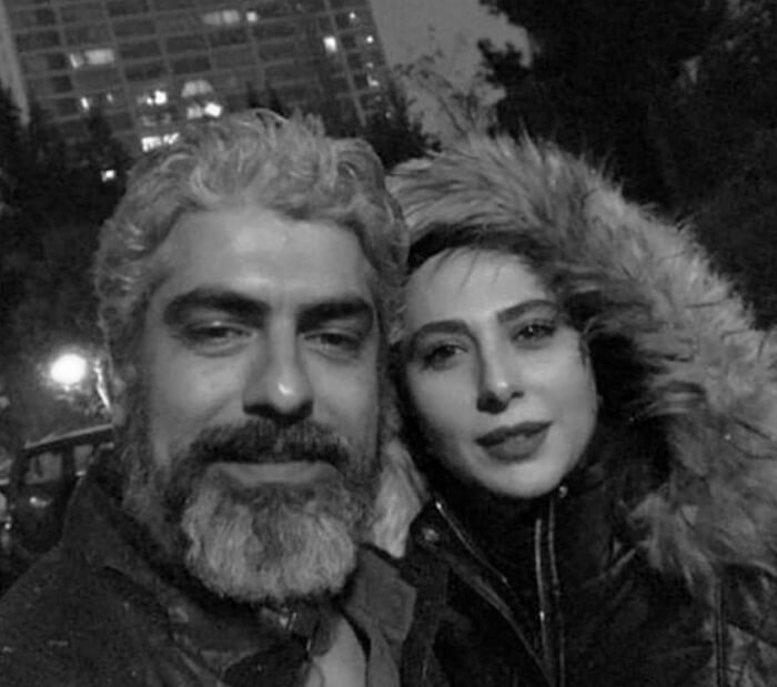 رعنا آزادی ور و همسرش مهدی پاکدل