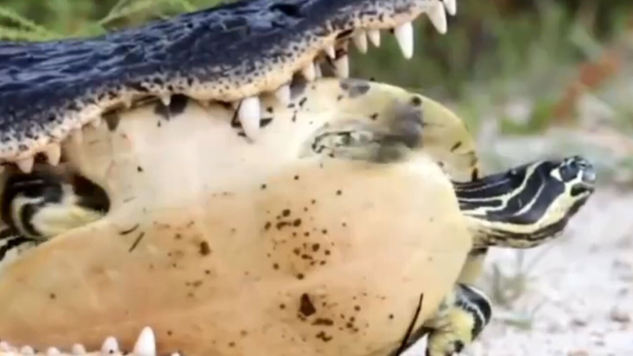 خوردن لاک پشت