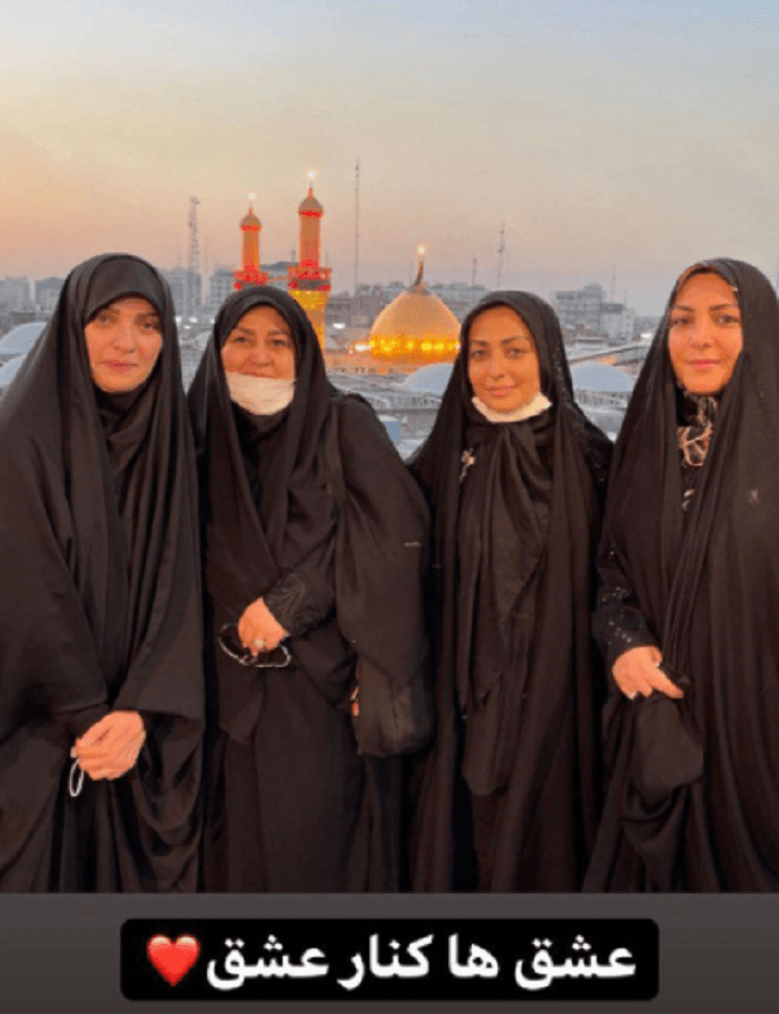 نفیسه روشن در کربلای معلی