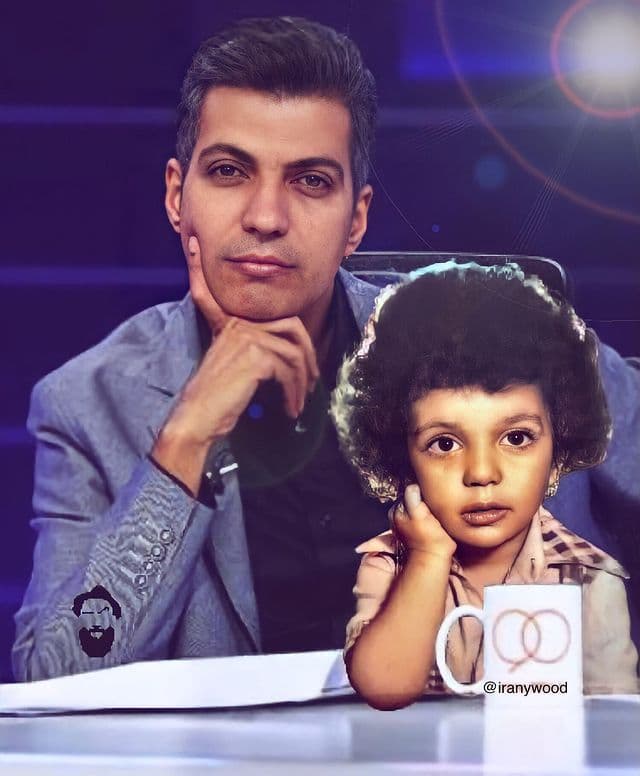 عکس کودکی عادل فردوسی پور