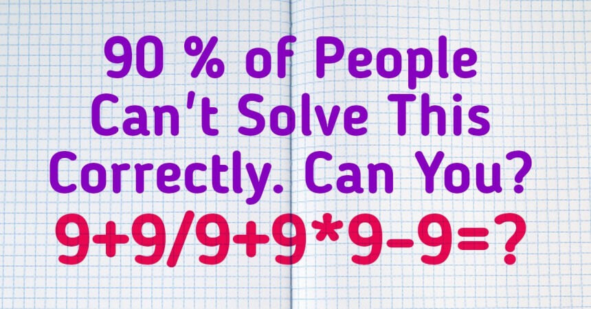 معمای سخت ریاضی با جواب