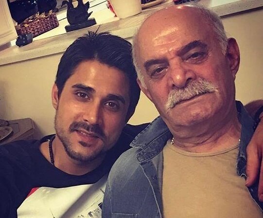 سیاوش گرجستانی و پدرش سیروس گرجستانی