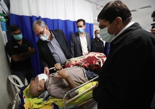 مخبر و زلزله زدگان