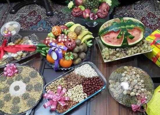 همه چیز درباره یلدایی بردن برای تازه عروس+ عکس‌هدبه عروس در شب یلدا