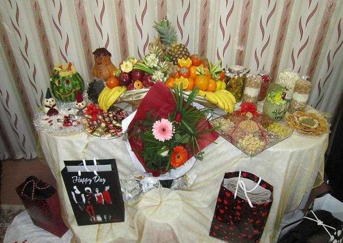 همه چیز درباره یلدایی بردن برای تازه عروس+ عکس‌هدبه عروس در شب یلدا