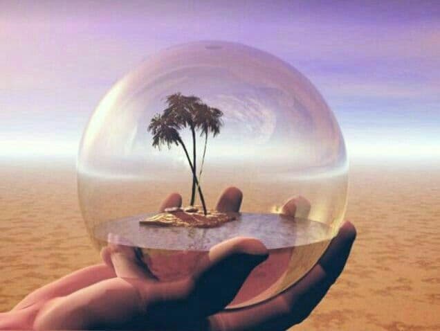 نیاز داریم به یک نفر که بپرسد حباب نخل