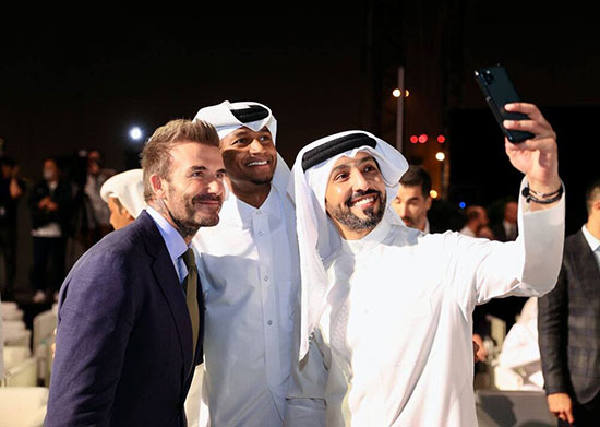 مراسم روزشمار جام جهانی قطر