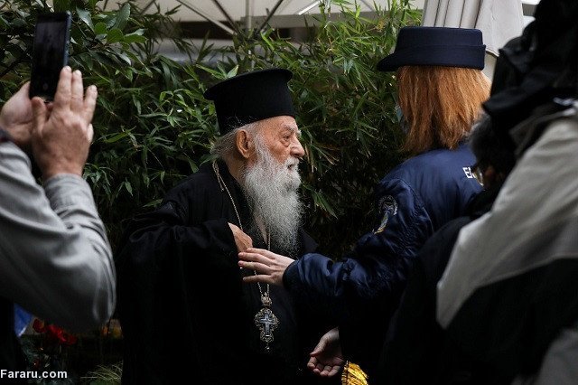 کشیش ارتدوکس و پلیس