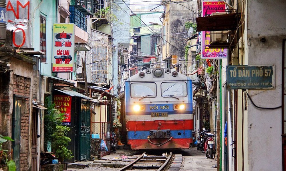 خیابان قطار در هانویی