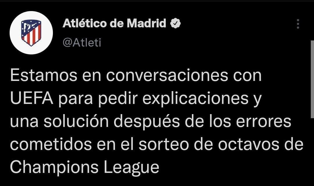 خطا در قرعه کشی لیگ قهرمانان اروپا