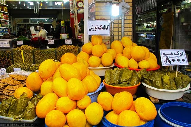 خربزه ترش یا کالک ترش دسر مورد علاقه سنندجی ها