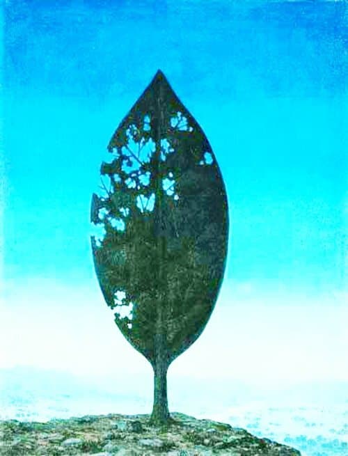 نقاشی رنه ماگریت با عنوان «راه آسمان» در گنجینه موزه هنر‌های معاصر