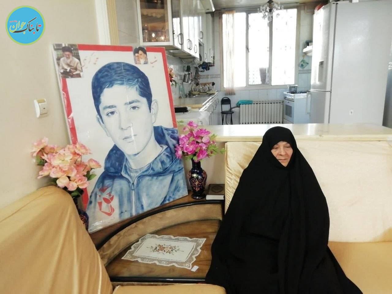 مادر شهید محمد کریمی