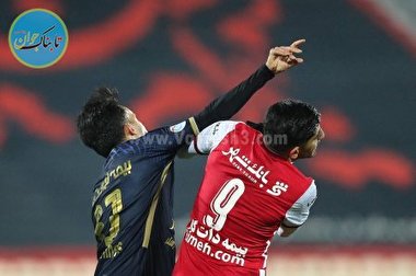 صفر تا ۱۰۰ جنجال ترابی و احمد موسوی در ورزشگاه آزادی!+ فیلم