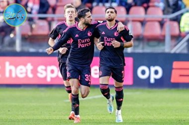 فرار فاینورد از شکست با گل دیدنی جهانبخش +فیلم