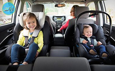 راه حل کاربردی برای سرگرمی کودکان در خودرو+ فیلم