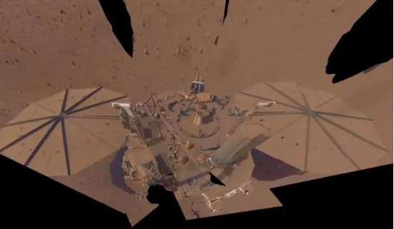 آخرین تصویر فضاپیمای InSight از مریخ