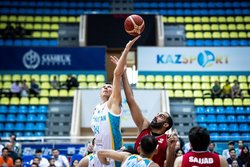 دبل بسکتبال قزاقستان مقابل ایران  صعود به جام‌جهانی سخت‌ شد