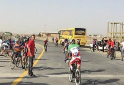 خسروشاهی قهرمان مسابقات دوچرخه‌سواری جاده ایران شد