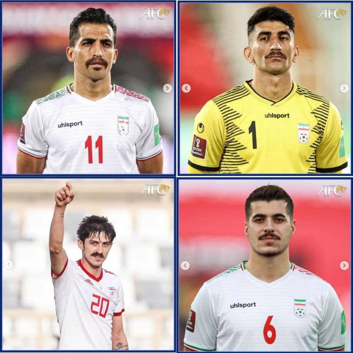 شوخی جالب صفحه AFC با ملی پوشان ایران