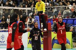 والیبال دختران آسیا؛ پیروزی ایران برابر قزاقستان