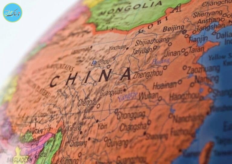 چین روی نقشه