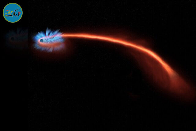 سرنوشت نهایی ستاره‌ای که توسط یک سیاهچاله تکه‌تکه شد