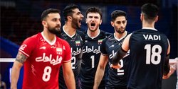 عکس   ملی پوش والیبال ایران بعد از شکست تلخ از حال رفت