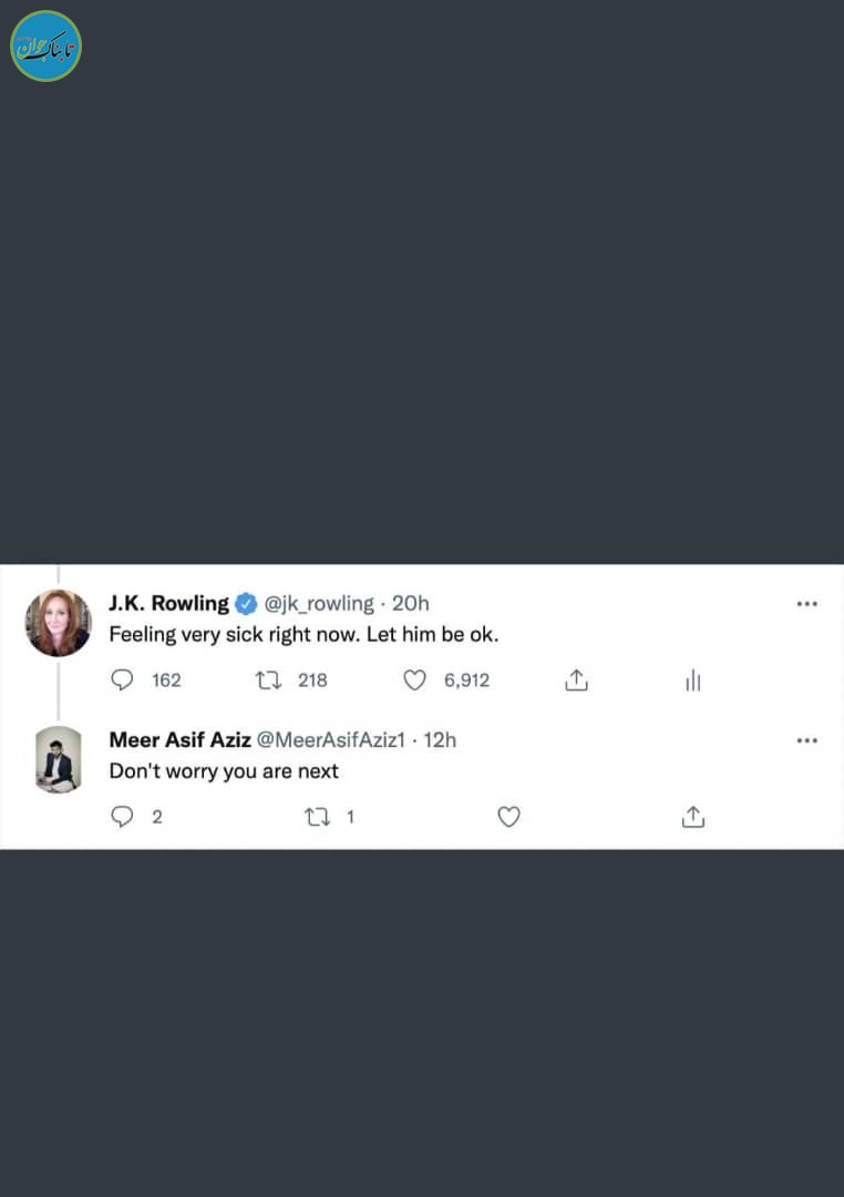 نویسنده «هری پاتر» در توئیتر تهدید به مرگ شد