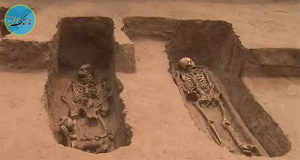 عکس | کشف قبرستان غول‌های 5 هزارساله در چین!