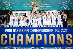 قهرمانی جوانان بسکتبال کره‌جنوبی در آسیا