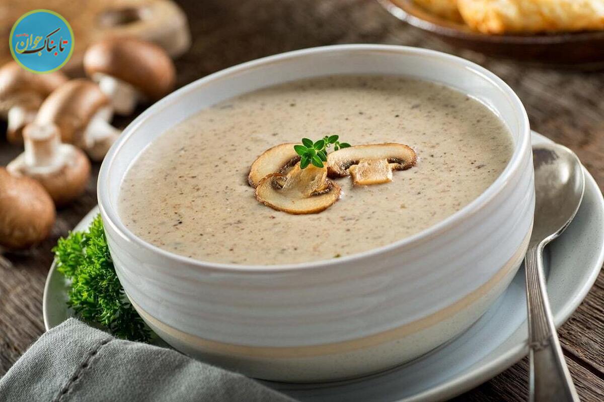 طرز تهیه سوپ قارچ به روش رستورانی