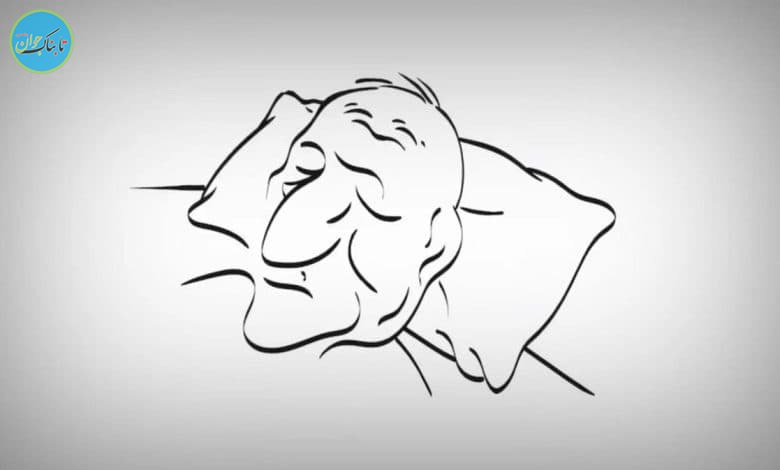 ۱۱ خطای دید جالب با توضیح / خود را محک بزنید! خطای دید پیرمرد خوابیده