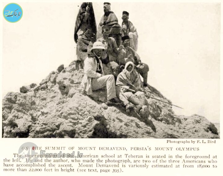 تصویر دیده نشده از کوهنوردان زمان قاجار