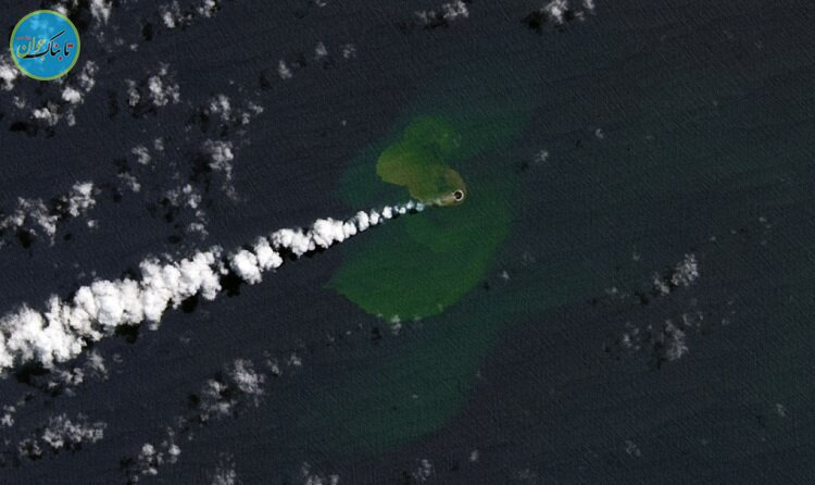 تولد یک جزیره در دل اقیانوس