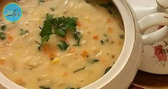 طرز تهیه  ی سوپ شلغم برای سرماخوردگی