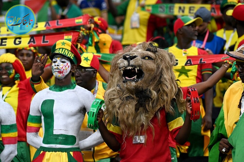 تصویری ترسناک در میان تماشاگران سنگالی در جام جهانی